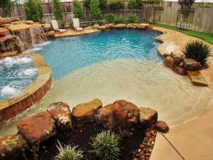 ¿Qué es una piscina con entrada de playa?